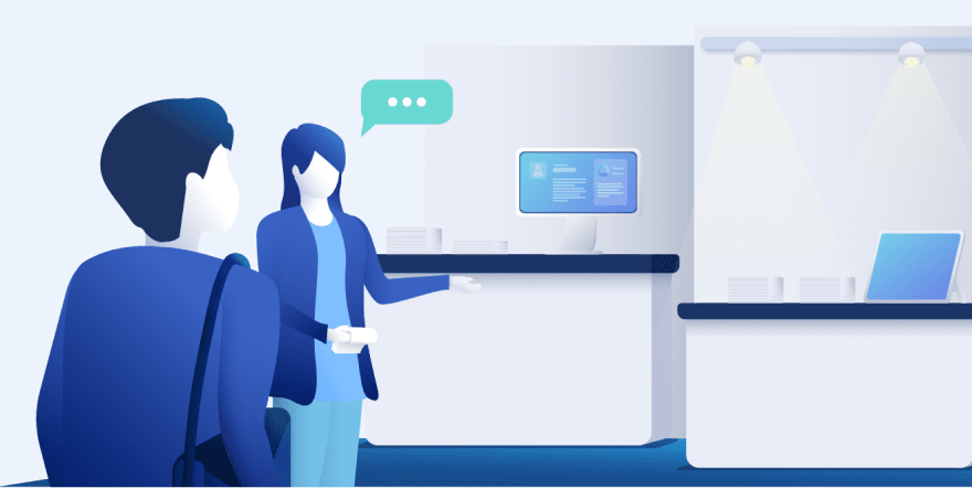 アテンダント同行のブースツアー